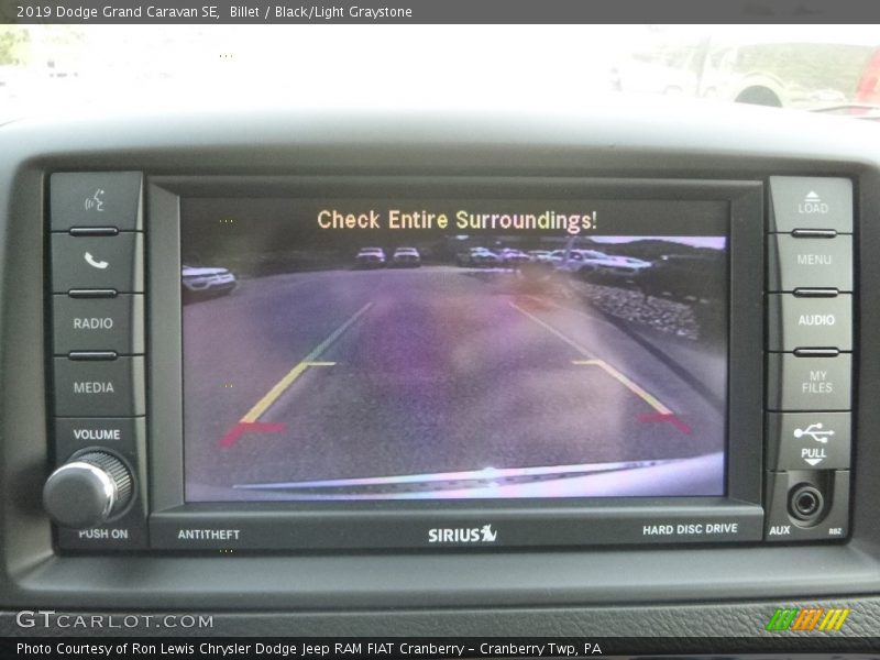Billet / Black/Light Graystone 2019 Dodge Grand Caravan SE