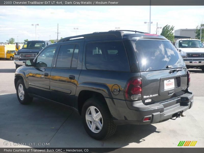 Dark Gray Metallic / Medium Pewter 2003 Chevrolet TrailBlazer EXT LT 4x4