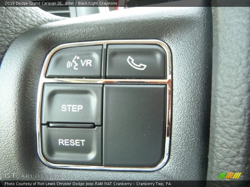 Billet / Black/Light Graystone 2019 Dodge Grand Caravan SE