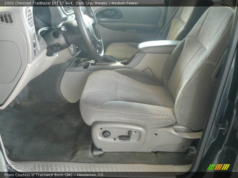 Dark Gray Metallic / Medium Pewter 2003 Chevrolet TrailBlazer EXT LT 4x4