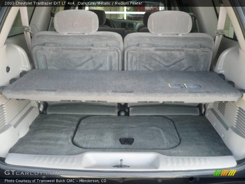 Dark Gray Metallic / Medium Pewter 2003 Chevrolet TrailBlazer EXT LT 4x4