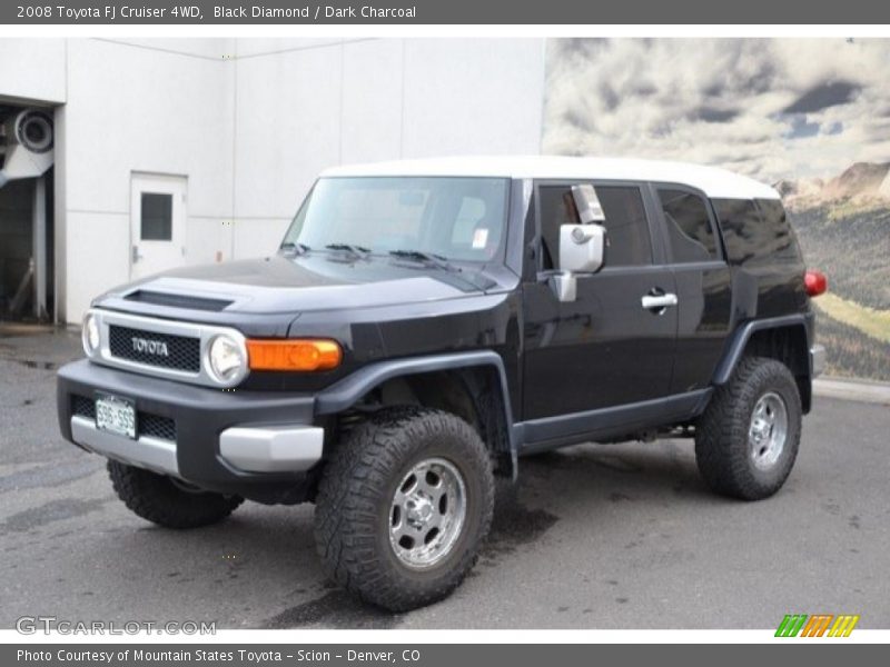 Black Diamond / Dark Charcoal 2008 Toyota FJ Cruiser 4WD