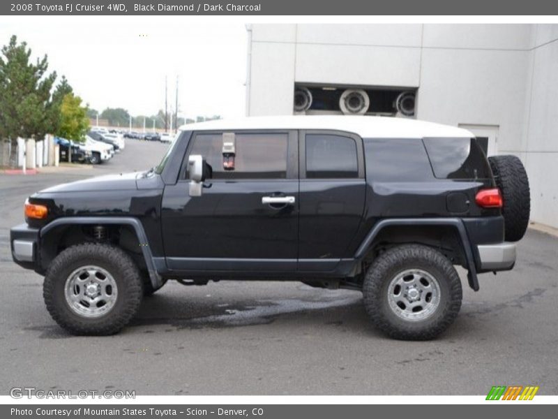 Black Diamond / Dark Charcoal 2008 Toyota FJ Cruiser 4WD