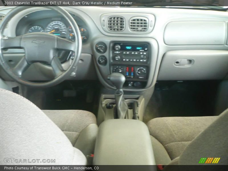 Dark Gray Metallic / Medium Pewter 2003 Chevrolet TrailBlazer EXT LT 4x4