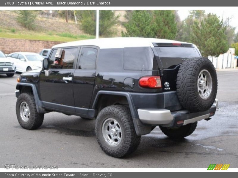 Black Diamond / Dark Charcoal 2008 Toyota FJ Cruiser 4WD