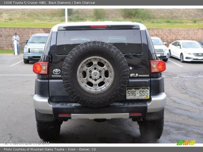 Black Diamond / Dark Charcoal 2008 Toyota FJ Cruiser 4WD