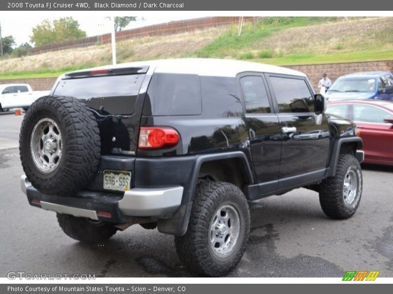 Black Diamond / Dark Charcoal 2008 Toyota FJ Cruiser 4WD
