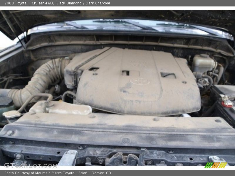 Black Diamond / Dark Charcoal 2008 Toyota FJ Cruiser 4WD