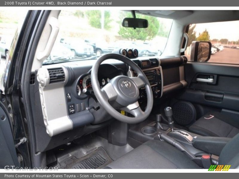 Black Diamond / Dark Charcoal 2008 Toyota FJ Cruiser 4WD