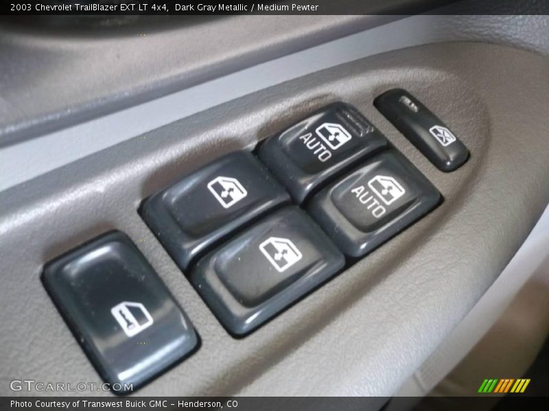 Dark Gray Metallic / Medium Pewter 2003 Chevrolet TrailBlazer EXT LT 4x4