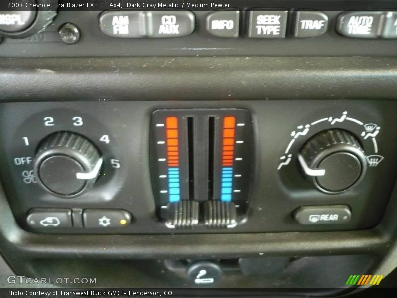 Dark Gray Metallic / Medium Pewter 2003 Chevrolet TrailBlazer EXT LT 4x4