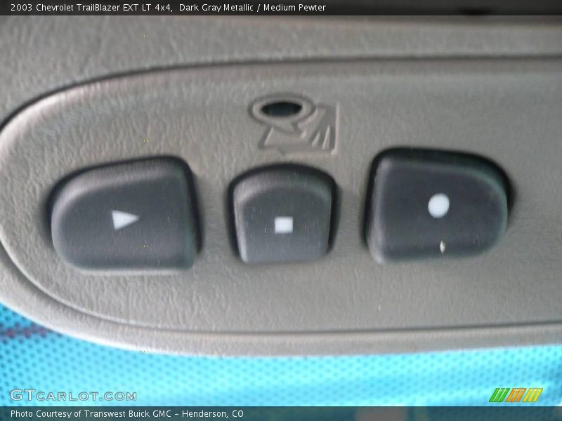 Dark Gray Metallic / Medium Pewter 2003 Chevrolet TrailBlazer EXT LT 4x4