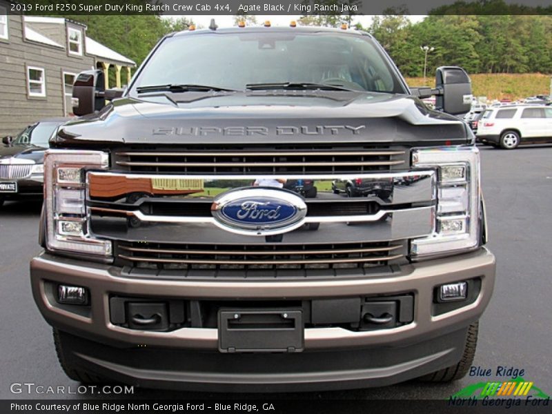 Agate Black / King Ranch Java 2019 Ford F250 Super Duty King Ranch Crew Cab 4x4