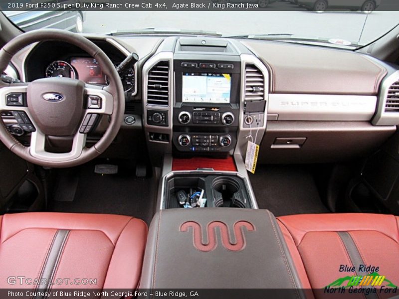 Agate Black / King Ranch Java 2019 Ford F250 Super Duty King Ranch Crew Cab 4x4