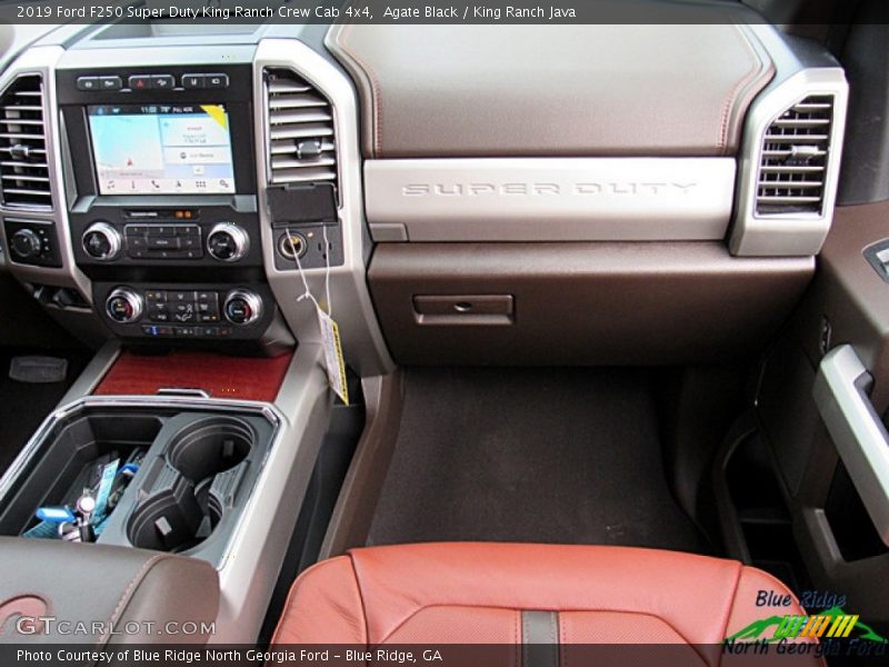 Agate Black / King Ranch Java 2019 Ford F250 Super Duty King Ranch Crew Cab 4x4