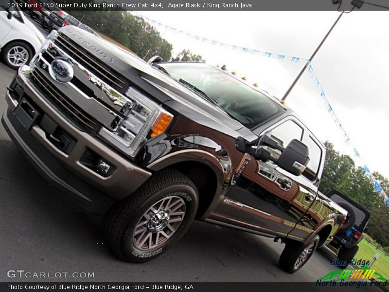 Agate Black / King Ranch Java 2019 Ford F250 Super Duty King Ranch Crew Cab 4x4