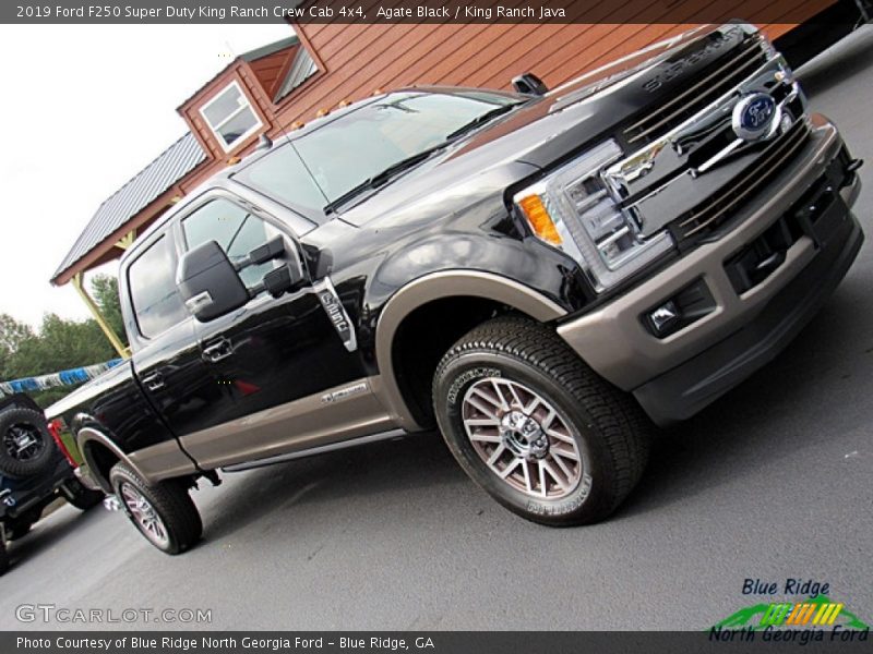 Agate Black / King Ranch Java 2019 Ford F250 Super Duty King Ranch Crew Cab 4x4