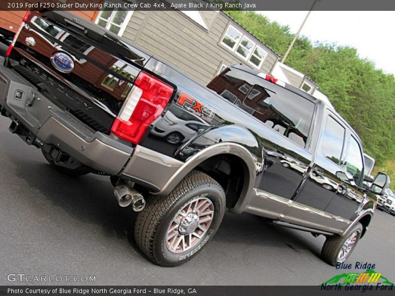 Agate Black / King Ranch Java 2019 Ford F250 Super Duty King Ranch Crew Cab 4x4