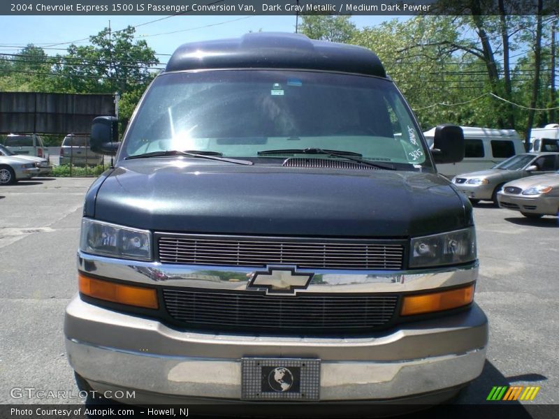 Dark Gray Metallic / Medium Dark Pewter 2004 Chevrolet Express 1500 LS Passenger Conversion Van