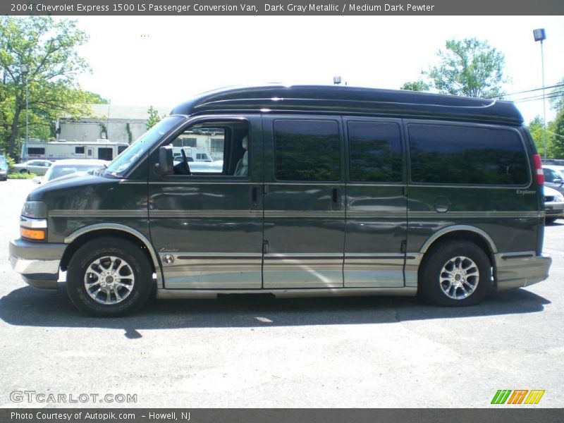 Dark Gray Metallic / Medium Dark Pewter 2004 Chevrolet Express 1500 LS Passenger Conversion Van