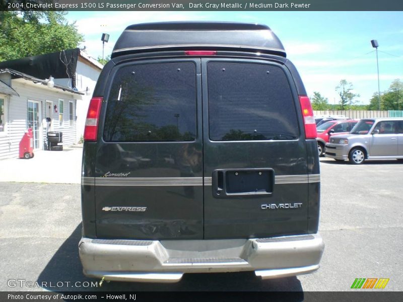 Dark Gray Metallic / Medium Dark Pewter 2004 Chevrolet Express 1500 LS Passenger Conversion Van