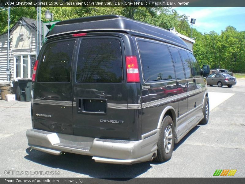 Dark Gray Metallic / Medium Dark Pewter 2004 Chevrolet Express 1500 LS Passenger Conversion Van