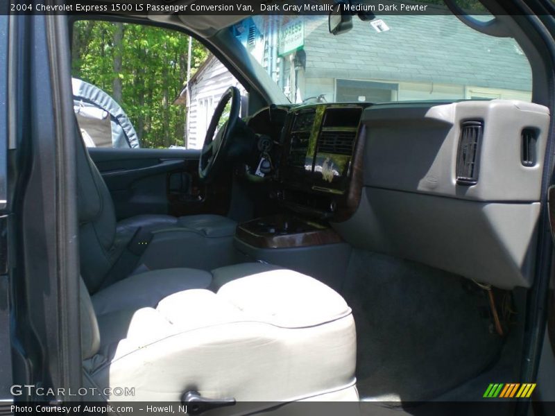 Dark Gray Metallic / Medium Dark Pewter 2004 Chevrolet Express 1500 LS Passenger Conversion Van