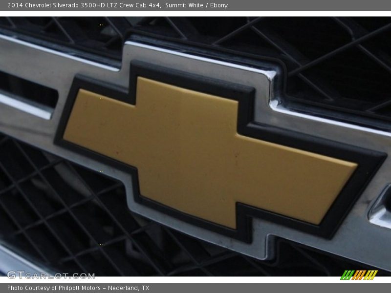 Summit White / Ebony 2014 Chevrolet Silverado 3500HD LTZ Crew Cab 4x4