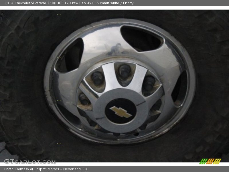 Summit White / Ebony 2014 Chevrolet Silverado 3500HD LTZ Crew Cab 4x4