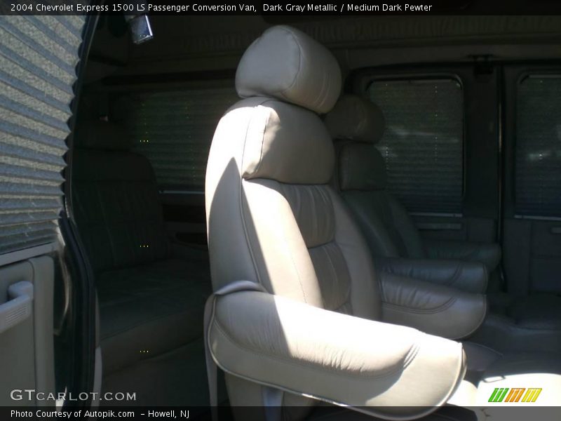 Dark Gray Metallic / Medium Dark Pewter 2004 Chevrolet Express 1500 LS Passenger Conversion Van