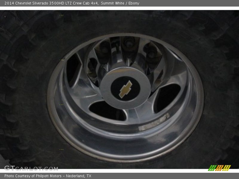 Summit White / Ebony 2014 Chevrolet Silverado 3500HD LTZ Crew Cab 4x4