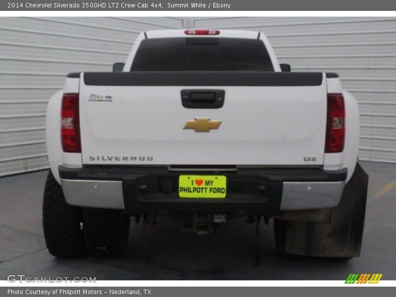 Summit White / Ebony 2014 Chevrolet Silverado 3500HD LTZ Crew Cab 4x4