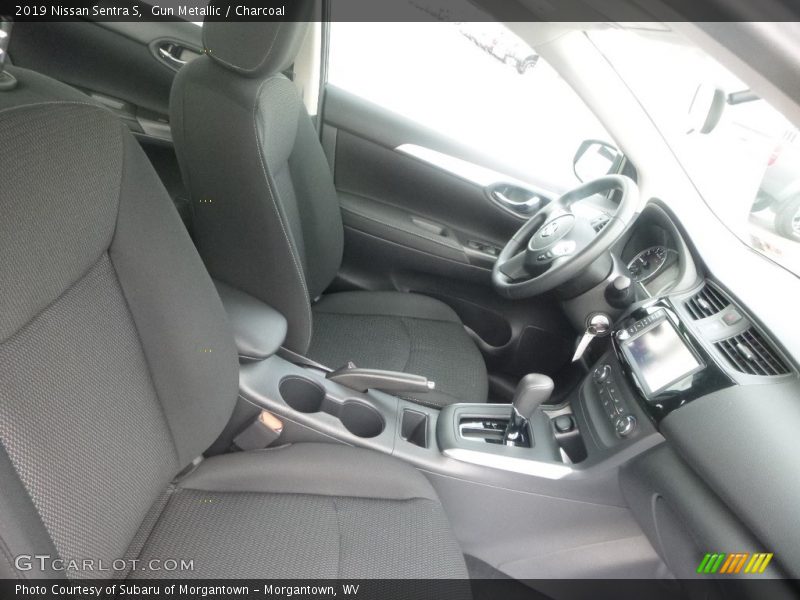  2019 Sentra S Charcoal Interior