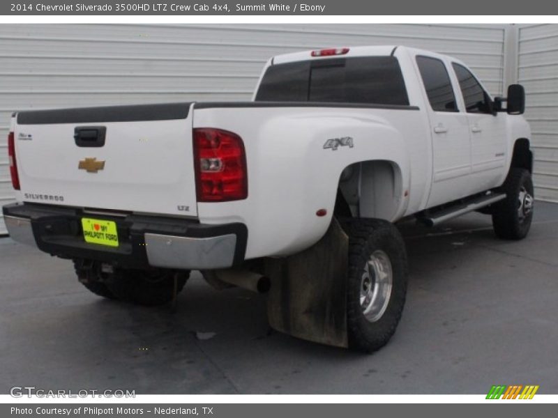Summit White / Ebony 2014 Chevrolet Silverado 3500HD LTZ Crew Cab 4x4
