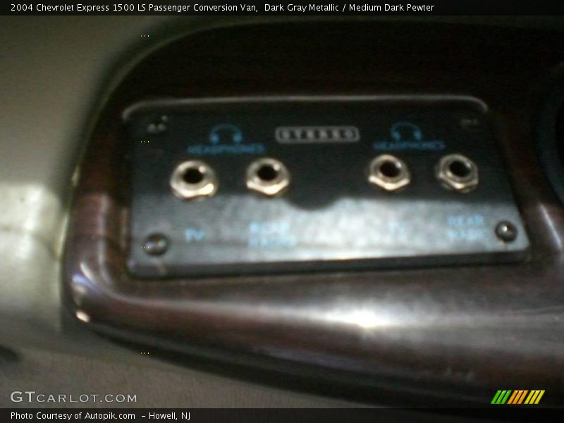 Dark Gray Metallic / Medium Dark Pewter 2004 Chevrolet Express 1500 LS Passenger Conversion Van