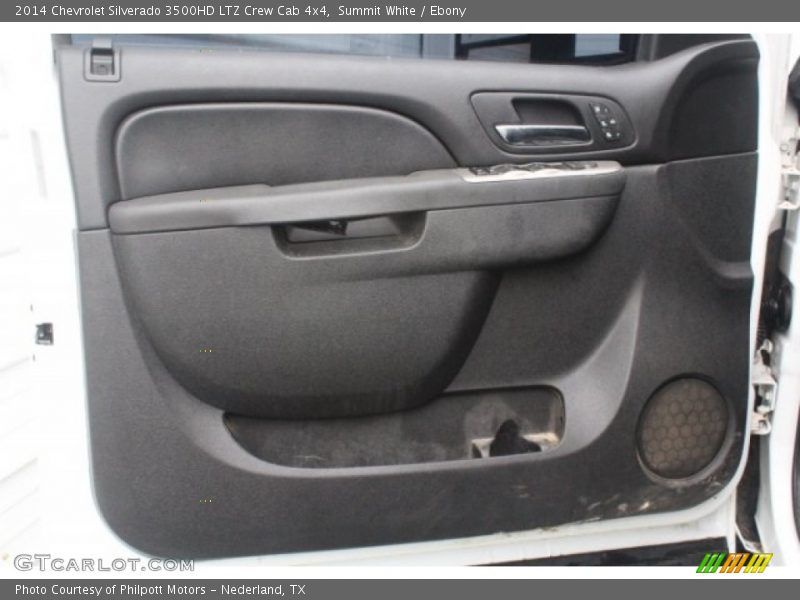 Summit White / Ebony 2014 Chevrolet Silverado 3500HD LTZ Crew Cab 4x4