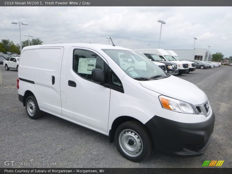 Fresh Powder White / Gray 2019 Nissan NV200 S