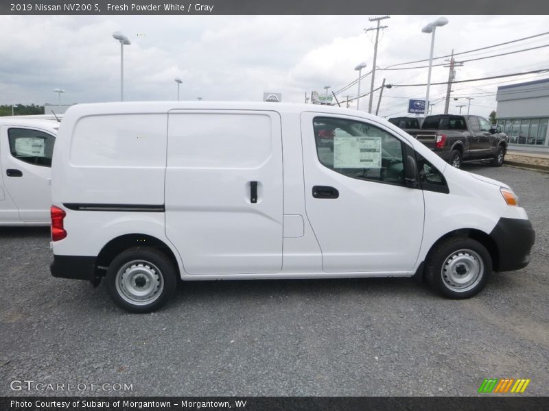 Fresh Powder White / Gray 2019 Nissan NV200 S