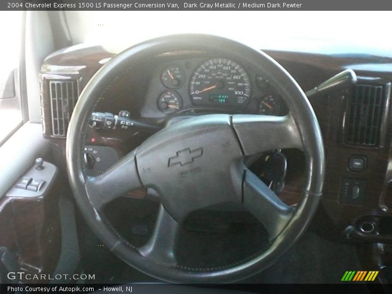 Dark Gray Metallic / Medium Dark Pewter 2004 Chevrolet Express 1500 LS Passenger Conversion Van