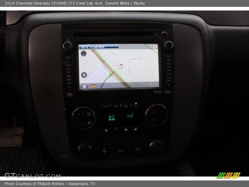 Summit White / Ebony 2014 Chevrolet Silverado 3500HD LTZ Crew Cab 4x4