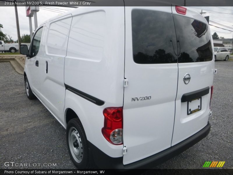 Fresh Powder White / Gray 2019 Nissan NV200 S