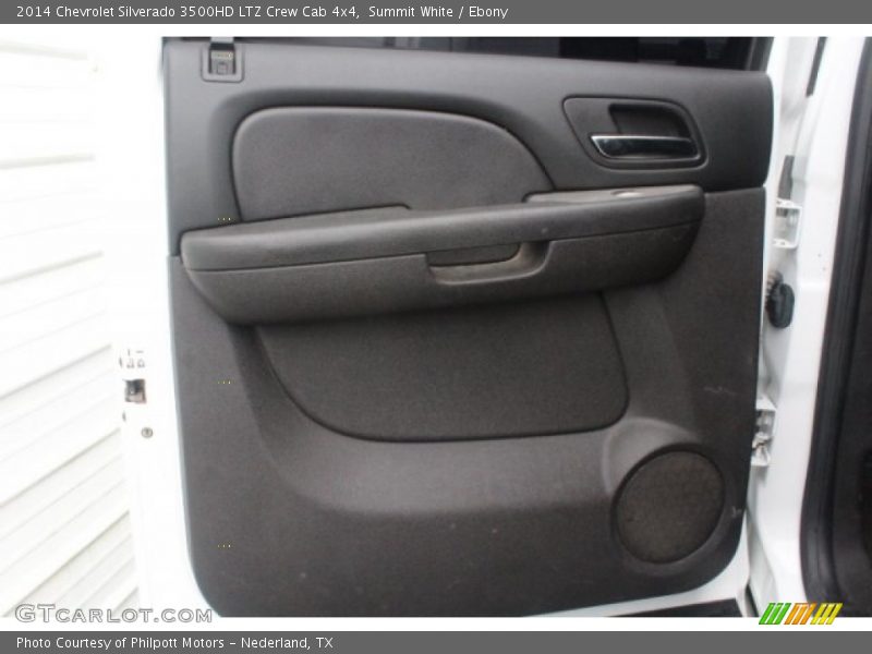 Summit White / Ebony 2014 Chevrolet Silverado 3500HD LTZ Crew Cab 4x4