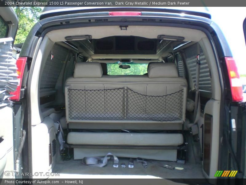 Dark Gray Metallic / Medium Dark Pewter 2004 Chevrolet Express 1500 LS Passenger Conversion Van