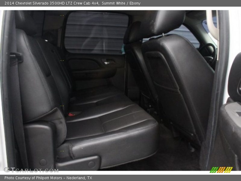 Summit White / Ebony 2014 Chevrolet Silverado 3500HD LTZ Crew Cab 4x4