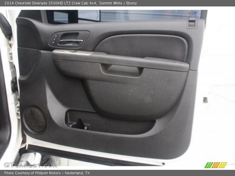 Summit White / Ebony 2014 Chevrolet Silverado 3500HD LTZ Crew Cab 4x4
