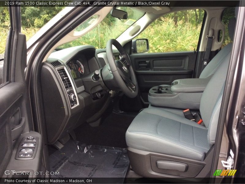 Granite Crystal Metallic / Black/Diesel Gray 2019 Ram 1500 Classic Express Crew Cab 4x4
