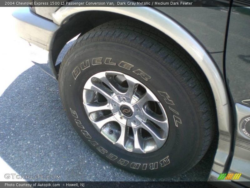 Dark Gray Metallic / Medium Dark Pewter 2004 Chevrolet Express 1500 LS Passenger Conversion Van