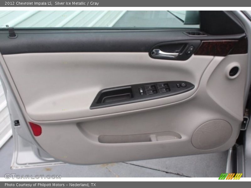 Silver Ice Metallic / Gray 2012 Chevrolet Impala LS