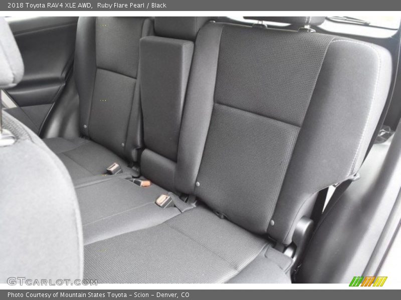Ruby Flare Pearl / Black 2018 Toyota RAV4 XLE AWD