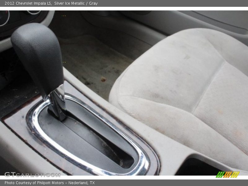 Silver Ice Metallic / Gray 2012 Chevrolet Impala LS